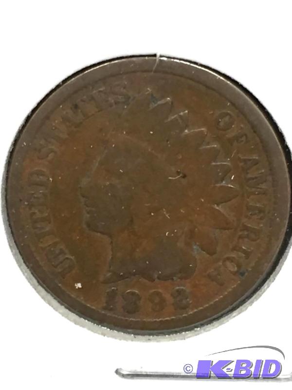 1892 Indian Head Cent - G Grade