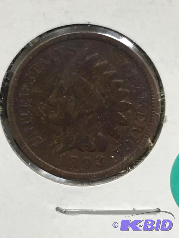 1893 Indian Head Cent - G Grade