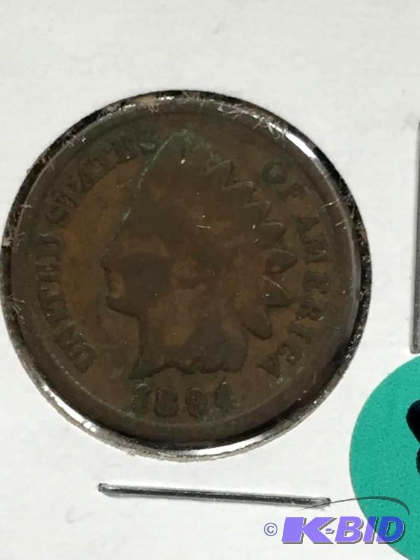 1894 Indian Head Cent - G Grade