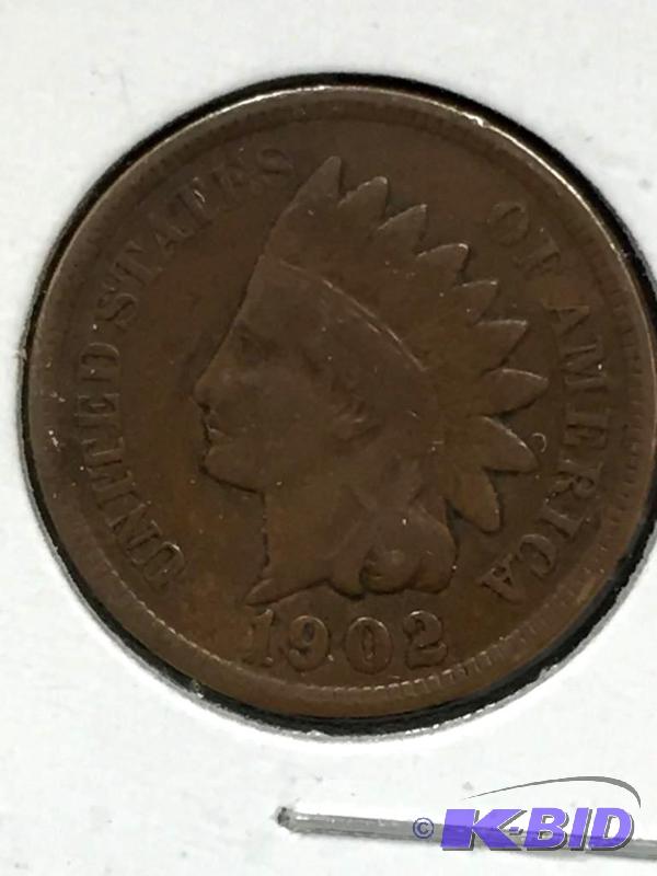 1902 Indian Head Cent - Higher Grade - Fine