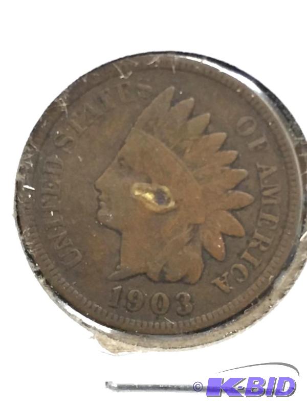 1903 Indian Head Cent - Higher Grade - Fine