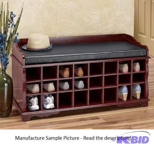 Adjustable Organizer Bench - If the shoes com...