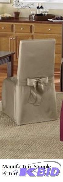 Metropolitan Dining Chair Cover - Taupe -&nbs...