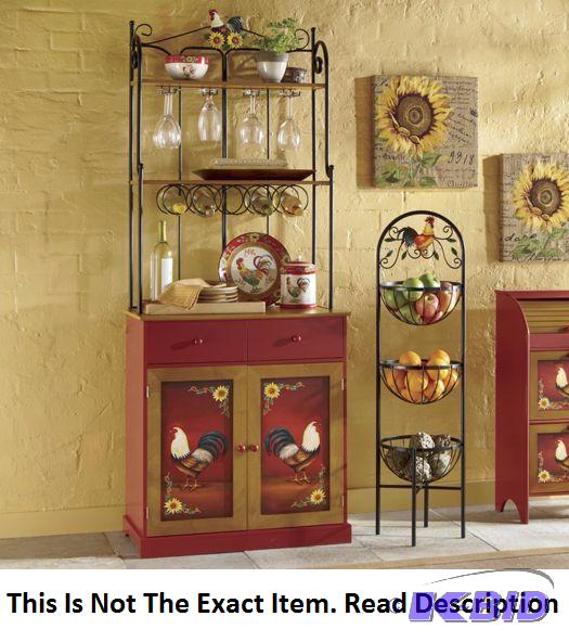 Scroll MicrowavePantry Stand -&nbspComposit...