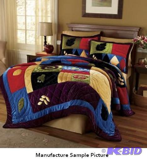 Velvet Splendor Quilt - King - Outrageously r...