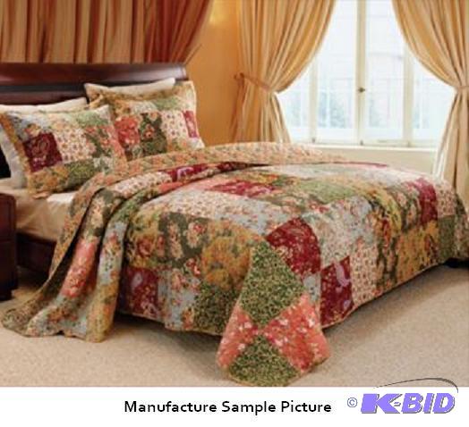 Quilt Set - Twin - Antique Chic - 68 x 88 -&n...