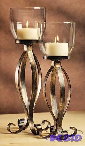 San Miguel Maltese Pillar Holder - Set of 2 -...