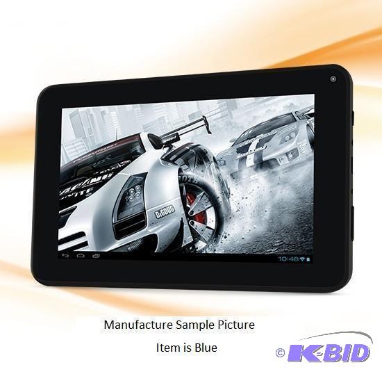 lot 54 image: Kocaso Tablet - Bright Blue - Model MX736KIT ...