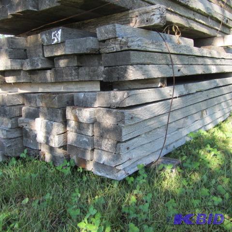 Salvaged White Oak, 2x5in