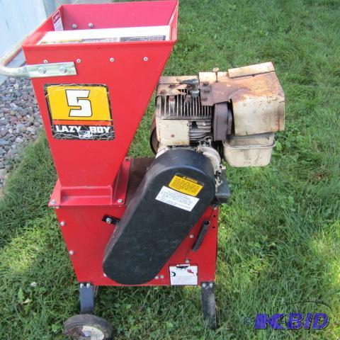 Lazy Boy Chipper Shredder | SEPTEMBER LUMBER, TOOL, SHOP EQUIPMENT | K-BID