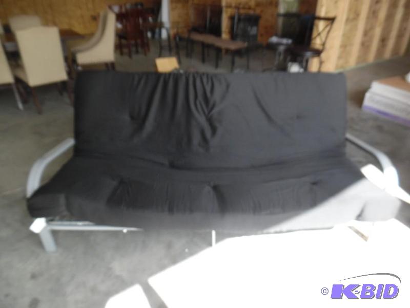 Futon frame and mattress