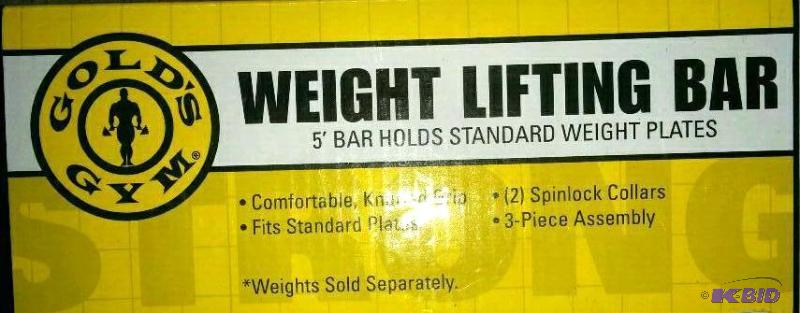 Golds Gym Weight Lifting Bar