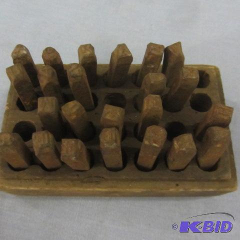 Steel Letter & Number Stamps