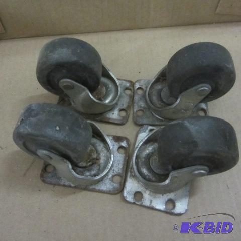 Bearing Casters, Rubber Wheels