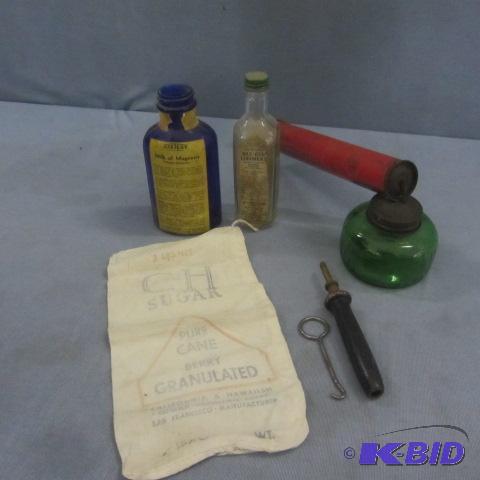 Plant Sprayer, Bottles, Sugar Bag