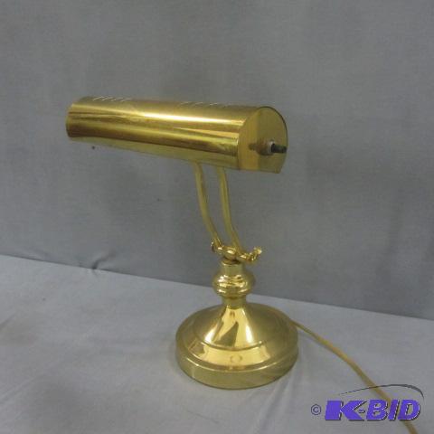 Gold Metal Desk Lamp