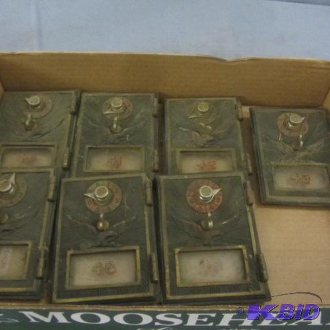 Post Office Door Fronts, Brass Eagle