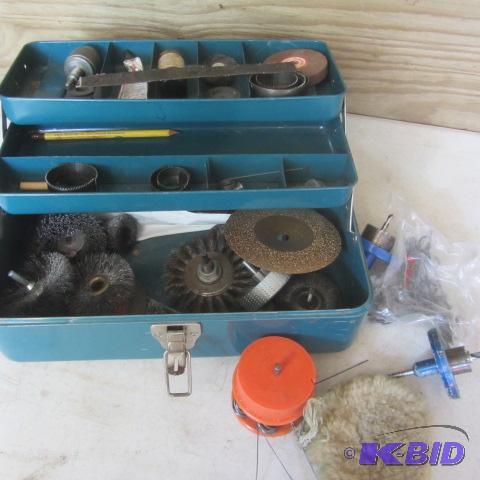Sanding Wheels, Hole Cutters