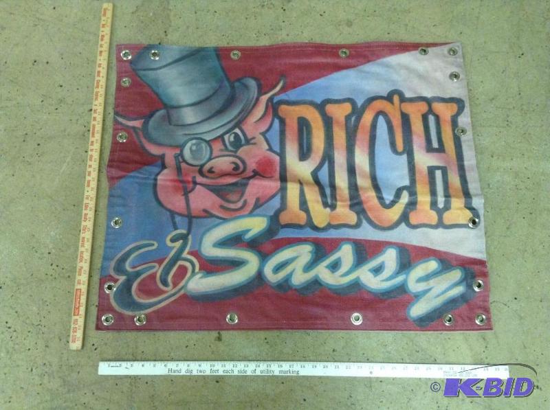 Large Vinyl Pig Banner
