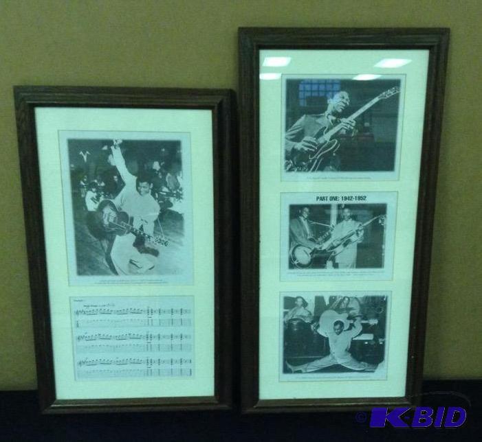 Great Names in Blues and Jazz Framed Art