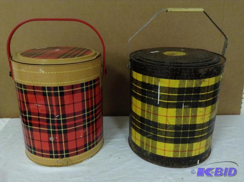 Pair of Vintage Coolers