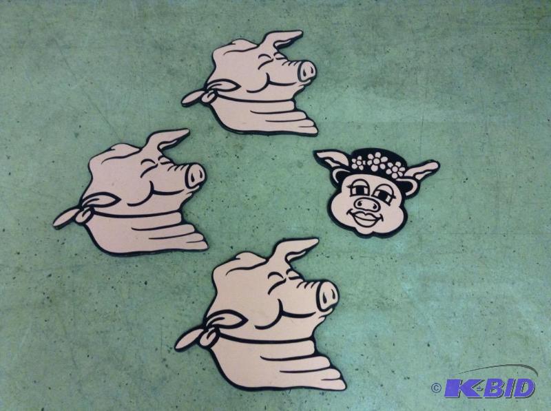 Pig Cutouts