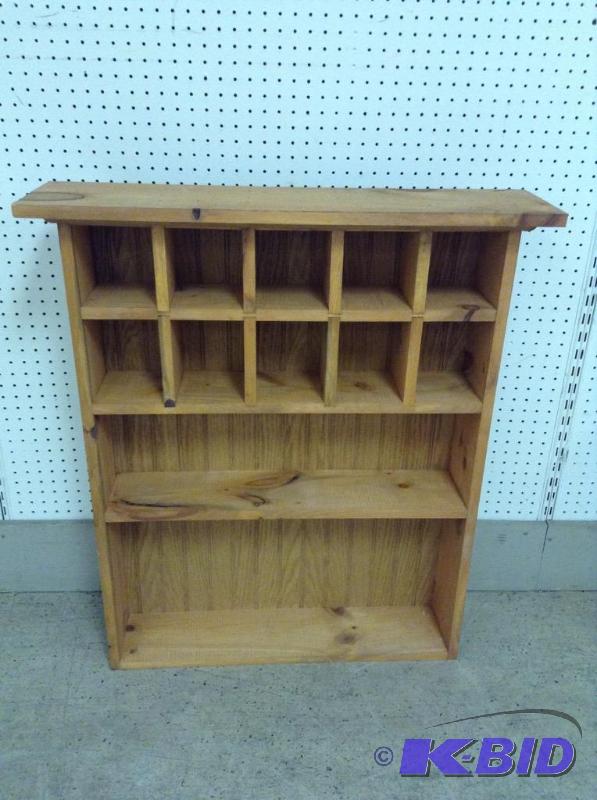 Wooden Display Shelf