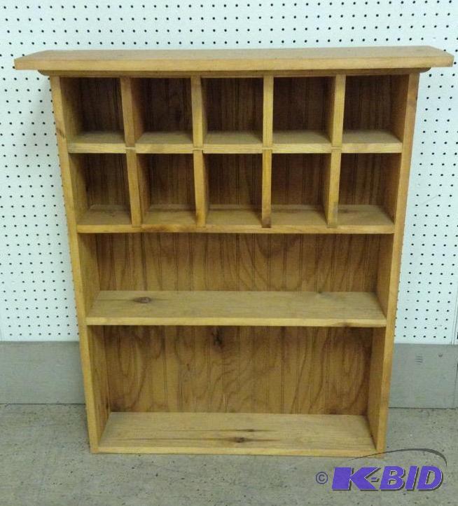 Wooden Display Shelf