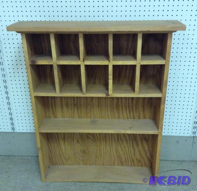 Wooden Display Shelf