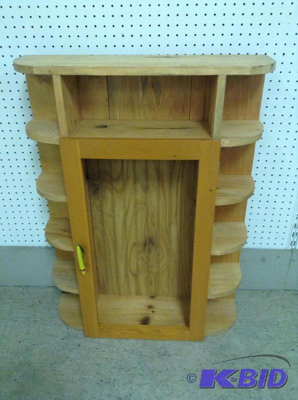Display Shelf with Glass Door