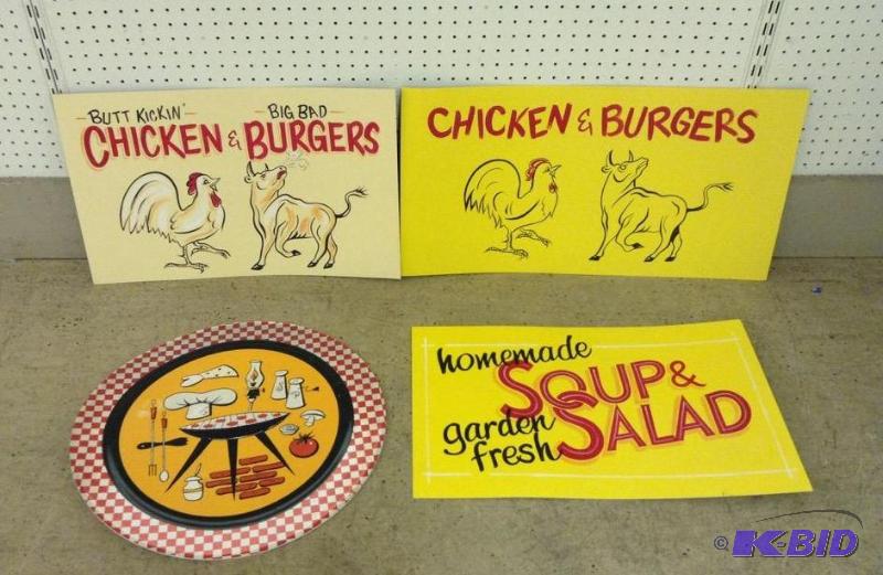 Inviting Menu Signs