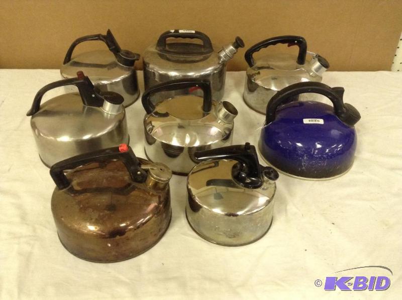 Assorted Tea Kettles