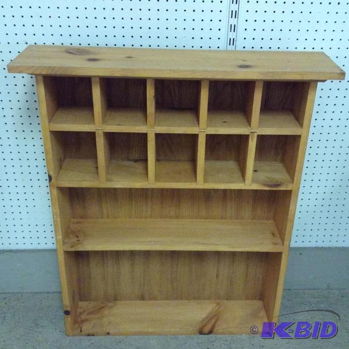 Wooden Display Shelf