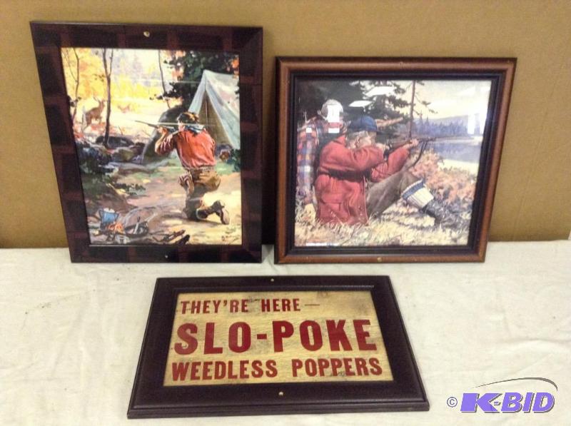 Framed Hunting Pictures