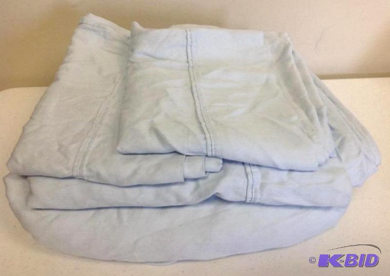 JC Penney Queen Sheet Set Blue