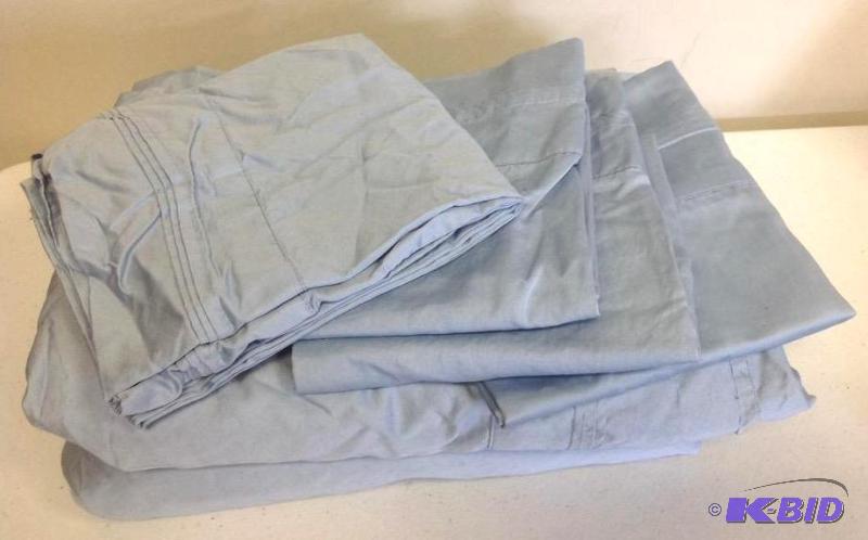 Royal Velvet 6 Piece Queen Sheet Set Blue