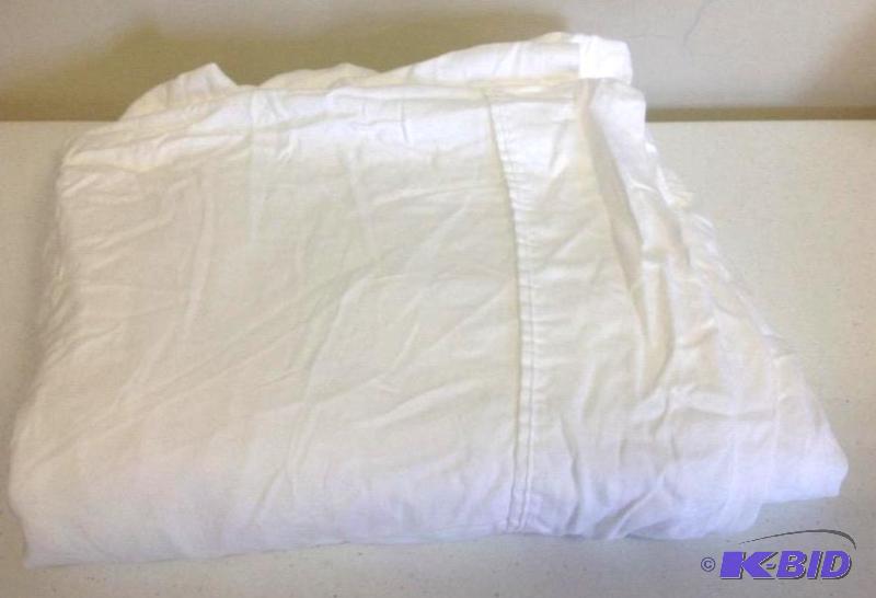 JC Penney Studio Queen Flat Sheet White