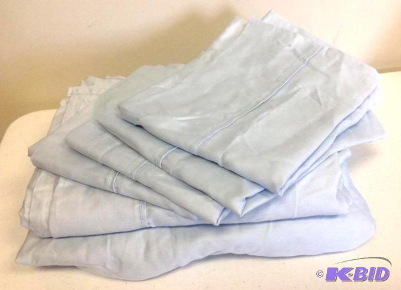 JC Penney 6 Piece Full Sheet Set Blue