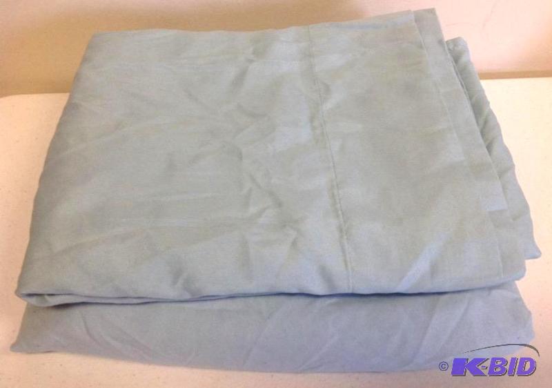JC Penney Home Full Flat Sheet and Fitted Sheet Turquoise