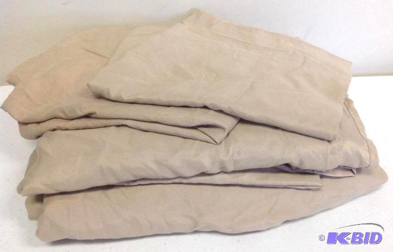 JC Penney Home King Sheet Set Tan