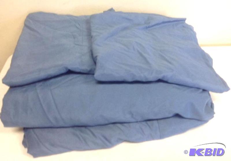 JC Penney Home King Sheet Set Blue