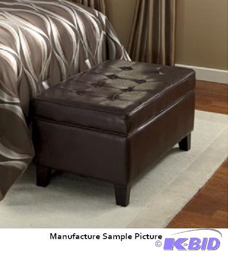 Oxbridge Tufted Cedar Lined Bench - Extra sea...