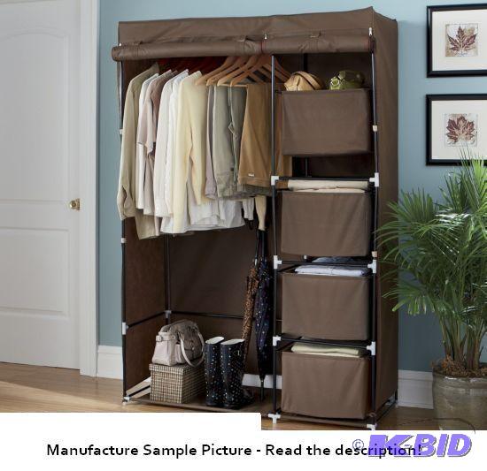 Dark Brown Storage Closet - Got stuff Tuck i...