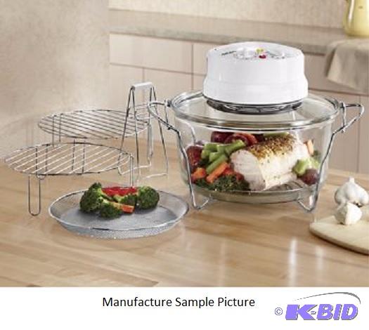 lot 25 image: Aroma Halogen Turbo Oven -&nbspA great price...