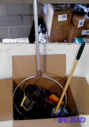 lot 94 image: Camping Items - Charcoal - Gloves - Rope - Ra...