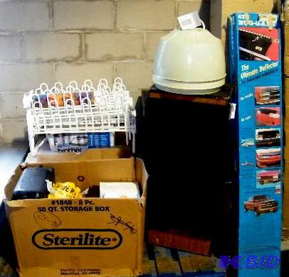 lot 98 image: Pallet of Goods - Printerfax machine - Shoe ...