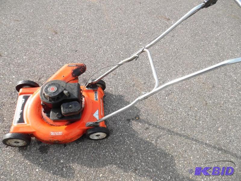 push mower