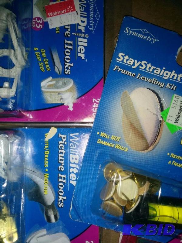 10 Item Picture hanging Lot