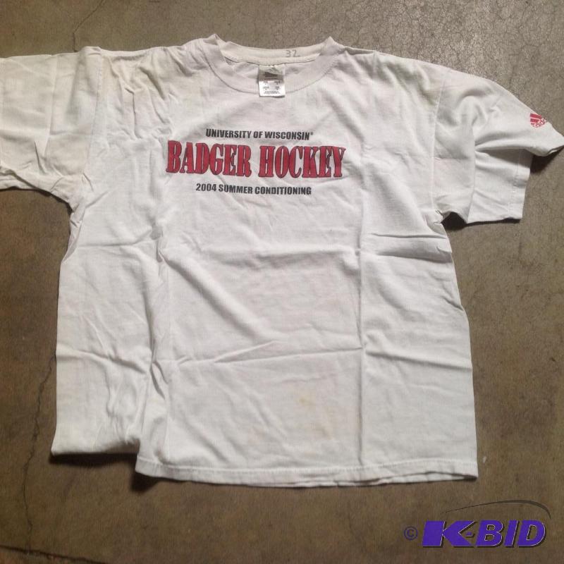Wisconsin Badgers Hockey Workout Shirt