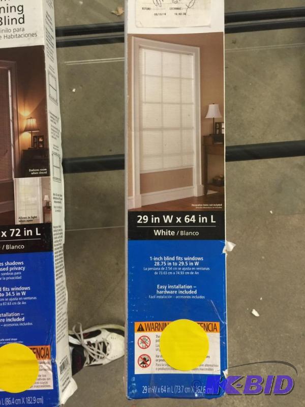Mainstay light filtering vinyl blinds